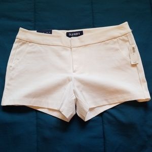 NWT! Stretchy White Shorts